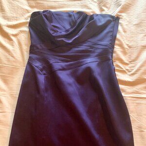 Karen Millen Size 6 Eggplant Cocktail Dress